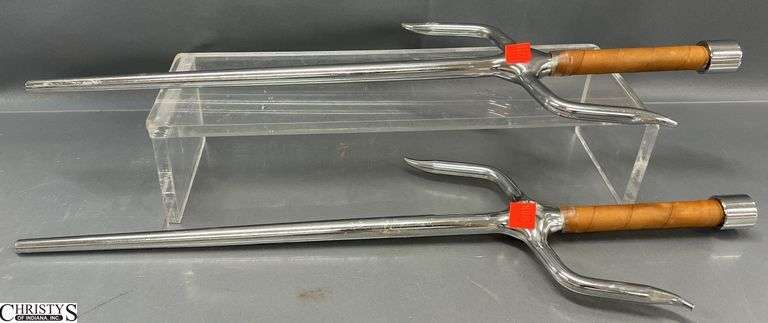 Pair Of Sai Martial Arts Hand Weapon 18.5" of each image