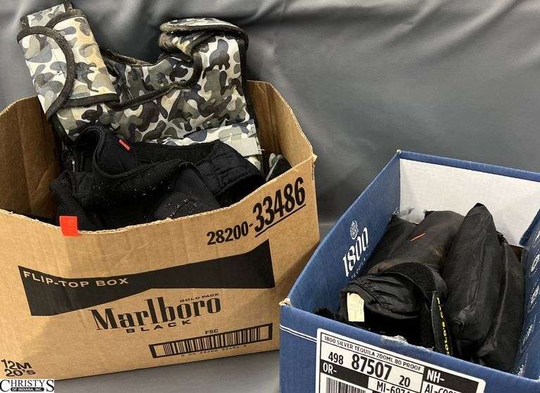 Weighted Vests & Ankle Pieces. Shows wear, needs cleaned. image