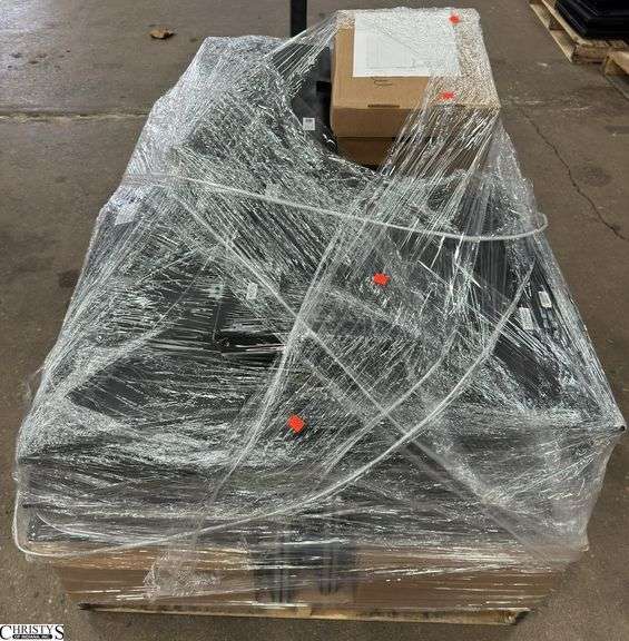 Pallet of Monitor, Keyboards, Computers Picture of Inventory List Has NOT Been Verified, We Do Not Guarantee Items Are Present, image