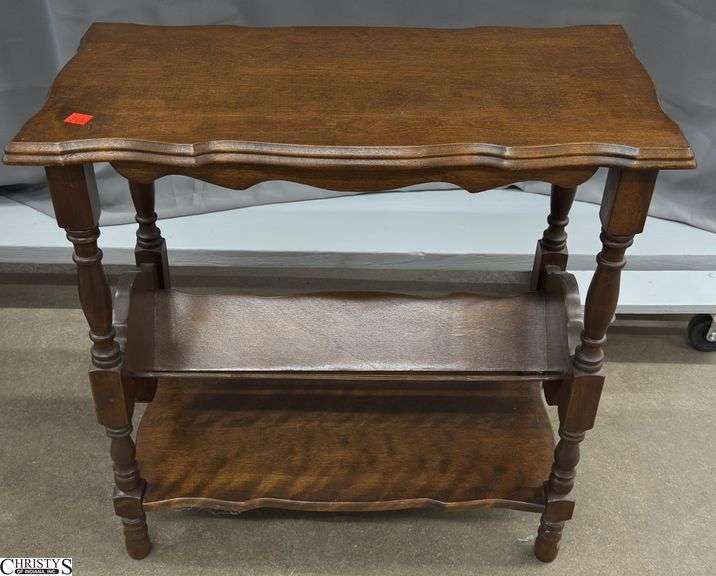 End Table with Book Shelf 24x12x24 image