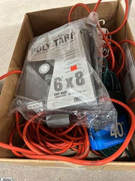 Extension Cords, 6" x 8" Tarp image