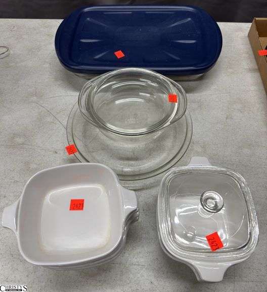 Pyrex and Corning Ware, Spice o Life and Cornflower Blue Mini Casseroles image