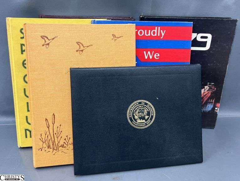 5 70's 80's East Aurora Speculum Yearbooks image