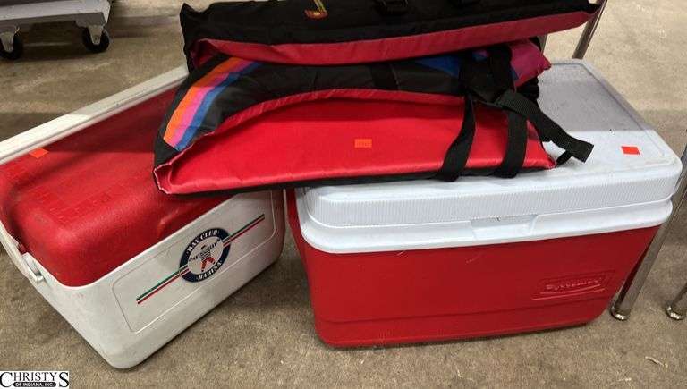 2 Coolers, Life Jacket image