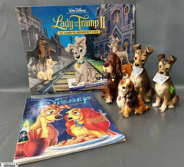 Lady and the Tramp II Disney Japan Figurines and Scamps Adventures image