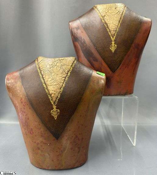 Pair of Vases, 9.5x10.5" image