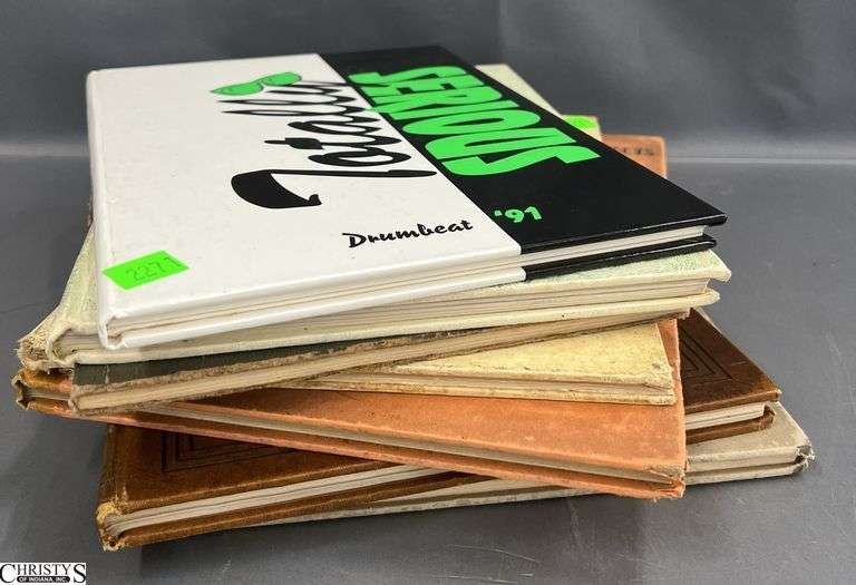 Year Books, 1928, 1957, 1991, 1929, 1960 image