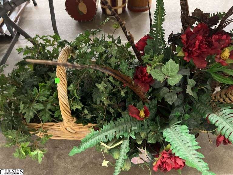 Faux Greenery Ivy, Fern Arrangement 20x15" image