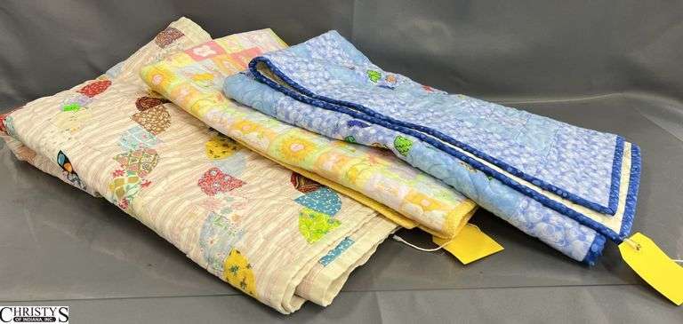 3 Quilted Blankets image