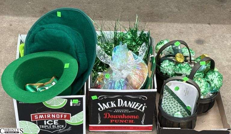 Shamrock Decor, St. Patricks Day Items, Hats image