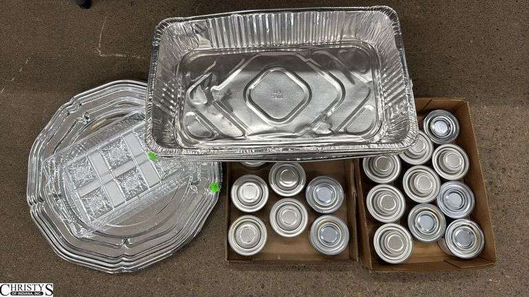 Aluminum Pans, Sternos, Cookie Tray Serving image