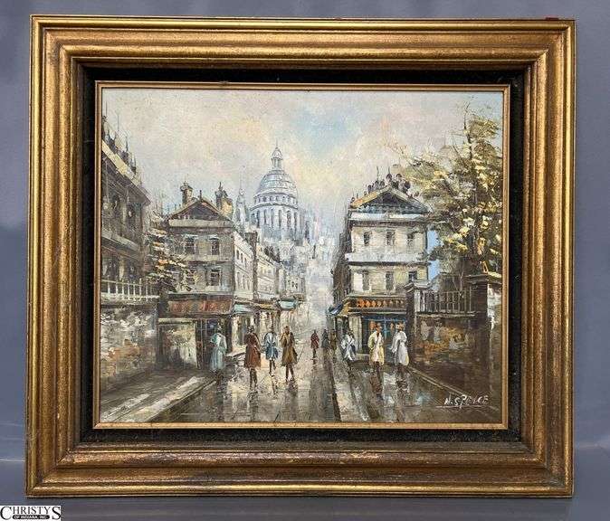 Oil on Canvas Signed N. Spence 32x28.5 image
