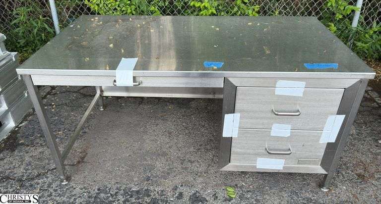 Metal desk unit 70x31x29 image