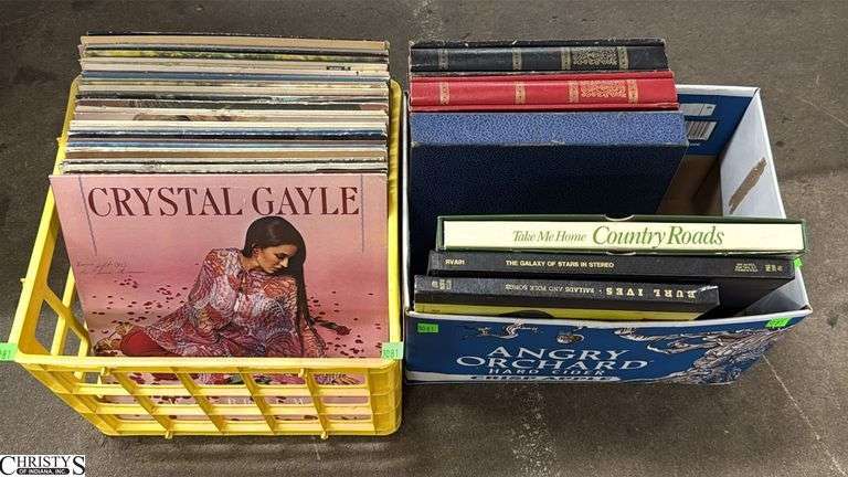 2 Boxes Various Records image