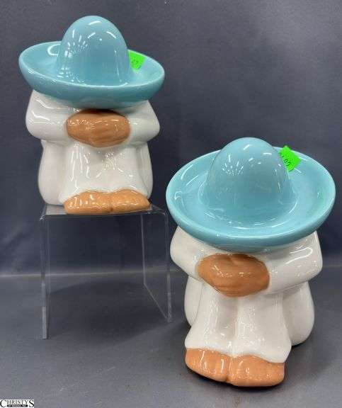 2 Homco Siesta Figurines 6" of each image