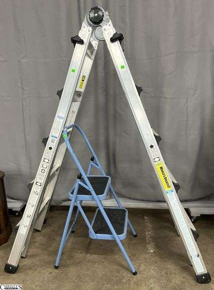 Cosco 21ft Extension Ladder & Step Stool image