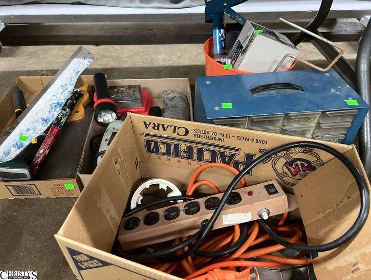 Hardware Organizer, Hand Tools, Power Strip, Extension Cord, Misc image