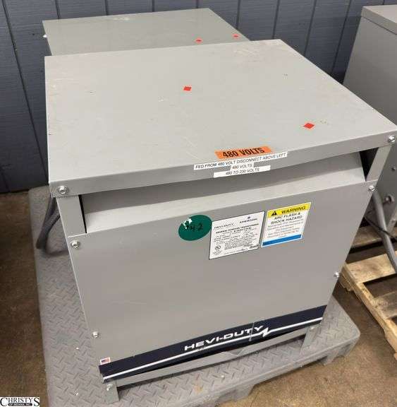 2 Untested Transformers 480v -230v, image