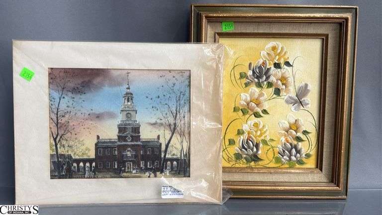 Painting Signed By The Artist 11x14 Watercolor image