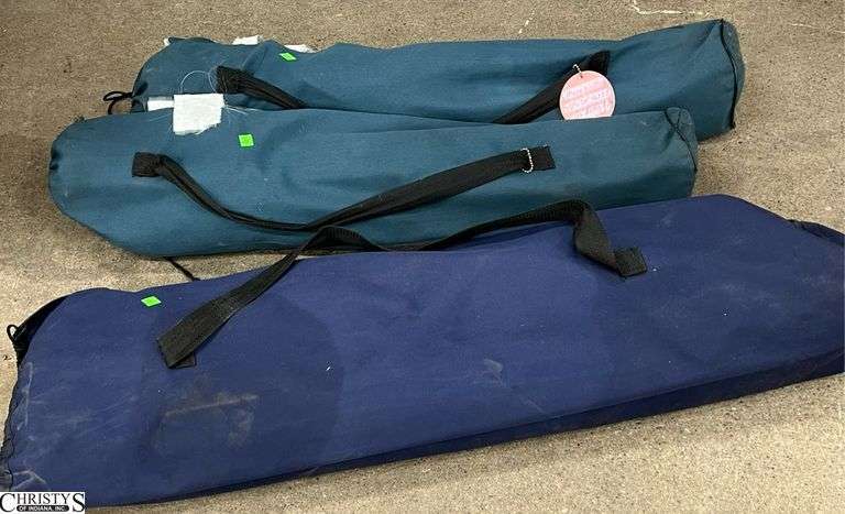 3 Bagged Items, Chairs and Cot image