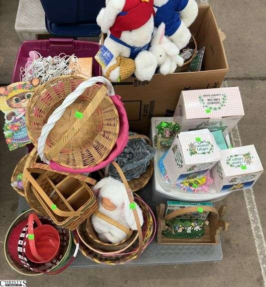Boxed Lots, Easter Bunny Baskets, Cottontale Cottages, Runaway Bunnies image
