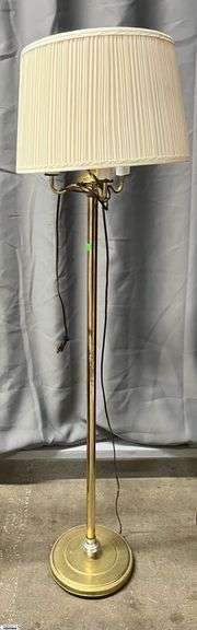 2 Floor Lamps, Triple Light Tallest 65" image
