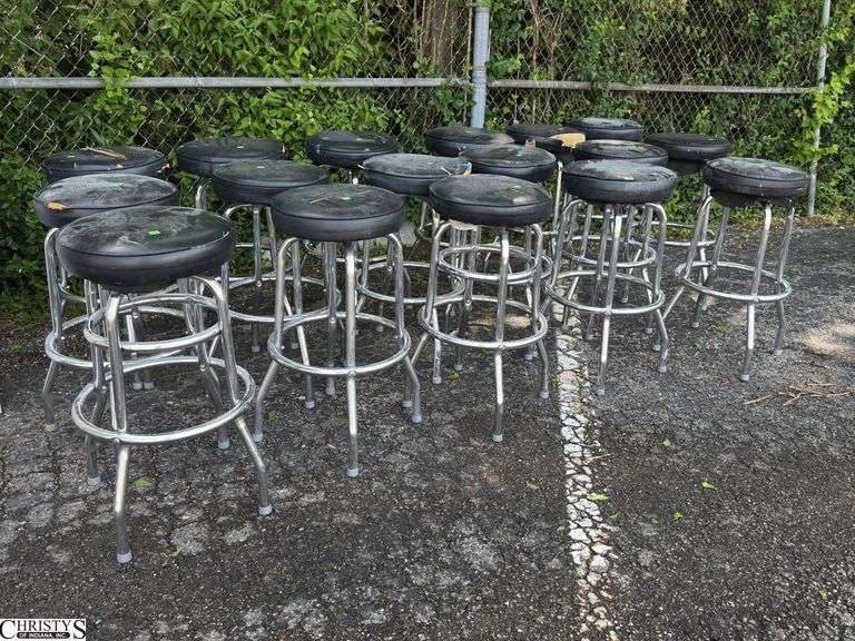 Bar Stools Rough Condition Seat 29” image