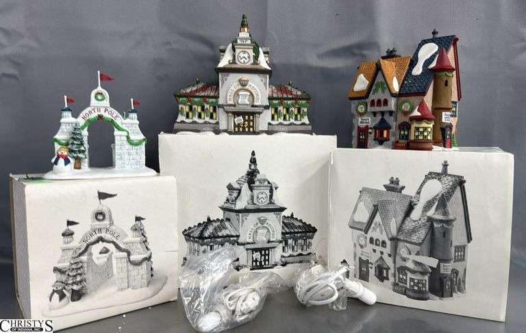 Department 56 Heritage Village Collection North Pole Series Buildings image