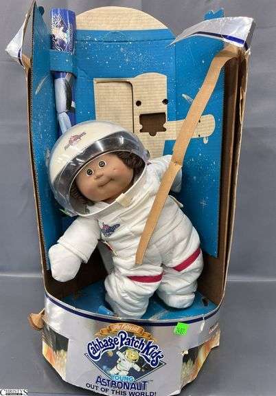 Cabbage Patch Kids Young Astronaut Doll in Original Damaged Box image
