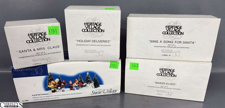Department 56 Heritage Village Collection Porcelain Figurines image