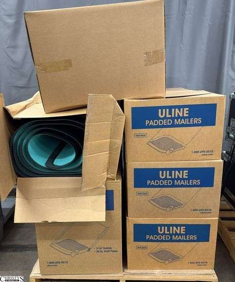 Pallet of Padded Mailers S-1416 9.5x14.5, Anti-Fatigue Mats 2'x16' image