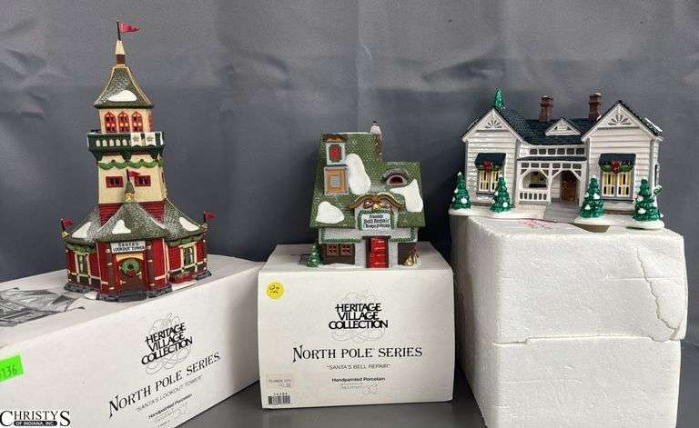Department 56 Heritage Village Collection North Pole Series Buildings image