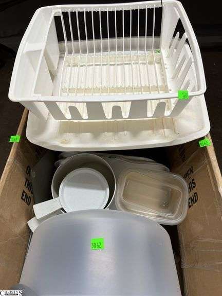 Plasticware Kitchen Storage Containers, Dish Dryer, Misc image