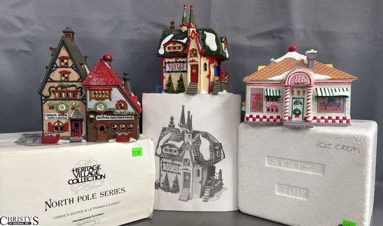 Department 56 Heritage Village Collection North Pole Series Buildings image