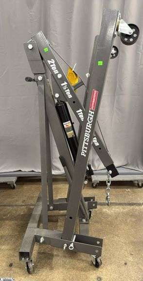 Pittsburg 2 Ton Hoist Cherry Picker image