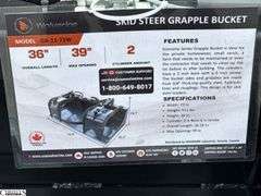 2025 Wolverine Grapple Bucket GB-11-72W
