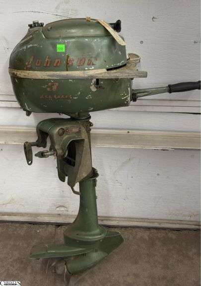 Vintage Johnson Trolling Moto - 37", untested image