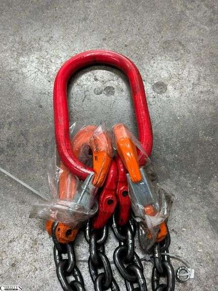 UNUSED PALADIN 7 ft Double Legs Lifting Chain Sling LHR-G80