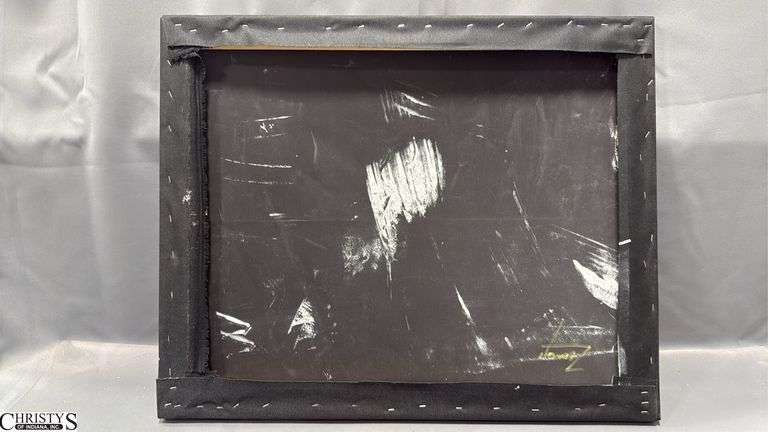 3 Alummoa Zumigo Winged Figures #15, 16 and 17, Abstract Mixed Media and Oil Each Measures 20.5x26.5" Signed On The Back