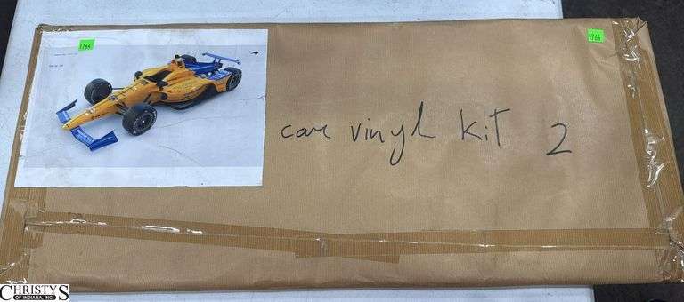 Car Vinyl Kit - May not include all piece, has not been inspected outside of packaging image
