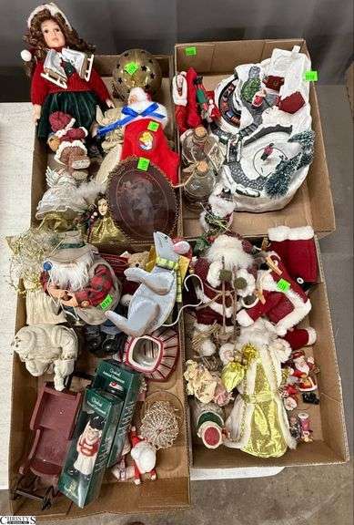 Goebel Figurines, Santas, Ornaments, Tree Toppers, Christmas image