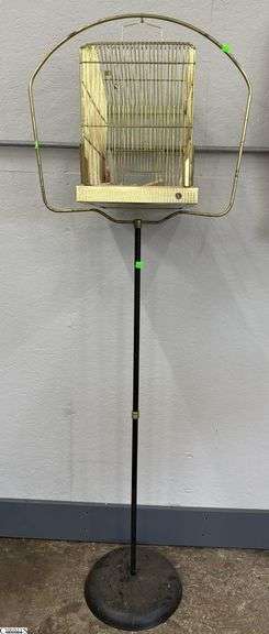 Bird Cage With Stand 53" image