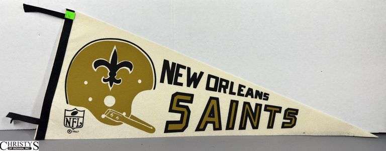 New Orleans Saints NFL Pennant Dated 1967 image