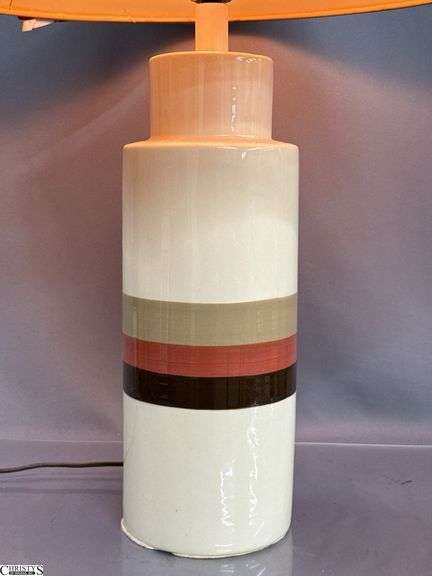 Philmar Sandel Post Modern Style Table Lamp With Shade 30" Tall