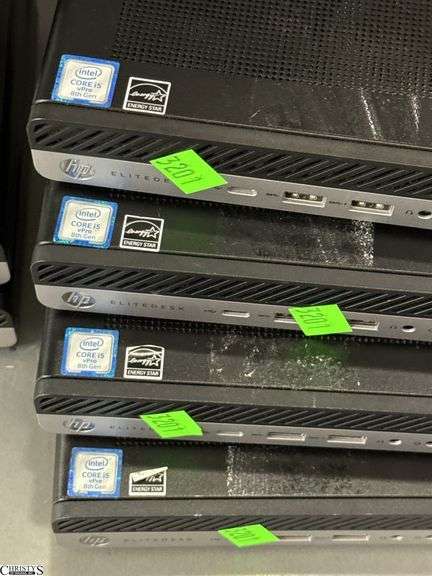 9 HP Elite Desk G4 Minis