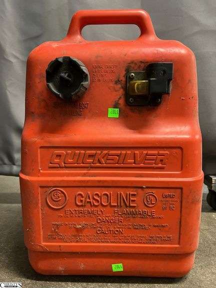 Quicksilver Gasoline Boat Tank 6.6 Gallon image