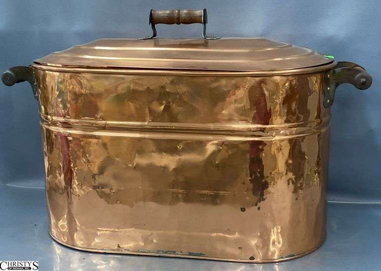 Revere Copper Double Boiler - 27" x 18" of largest image