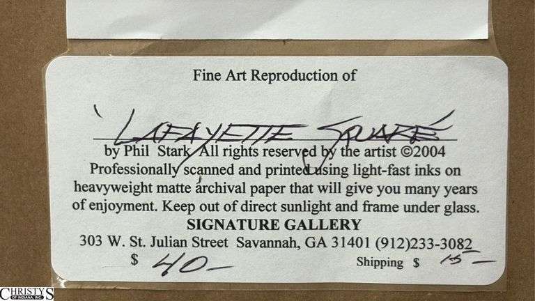 2 Framed and Signed Watercolors (Reproductions) Of Cathedrals 13x15 See Photos For Provenance