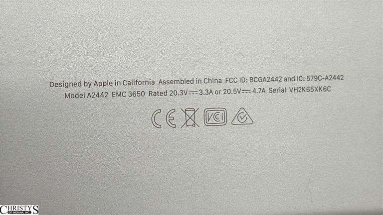 MacBook Untested No Power Cord