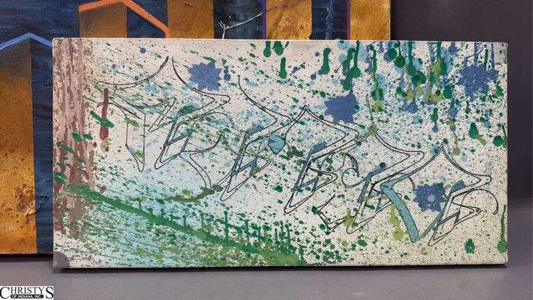 2 Paintings, Signed by The Artists, Largest 24x20"